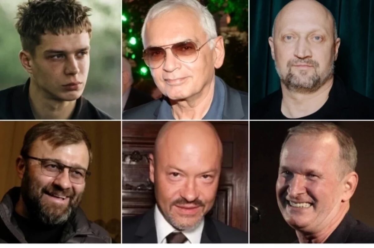   Глеб Калюжный, Карен Шахназаров, Гоша Куценко, Михаил Пореченков, Федор Бондарчук, Федор Добронравов.