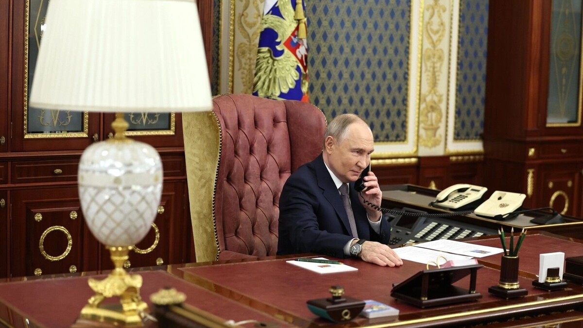 Разговор Путина с Трампом длился более двух часов. Источник: пресс-служба Кремля