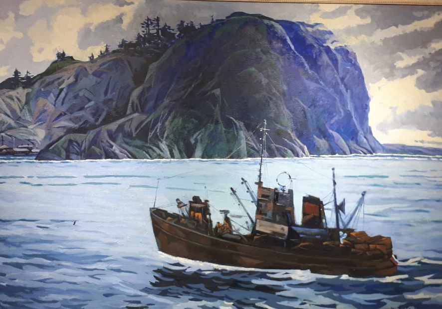 «Охотоморье». (Последняя работа мастера).