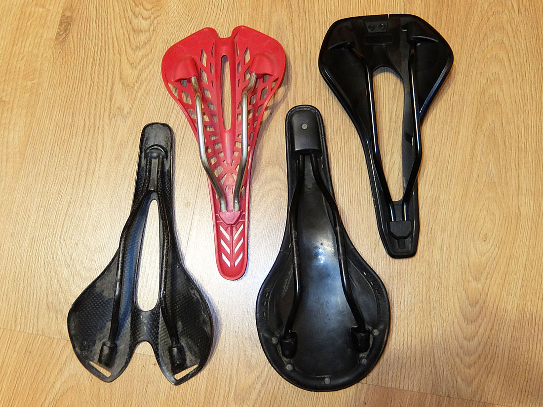 как видим, они есть на всех велосипедных сёдлах