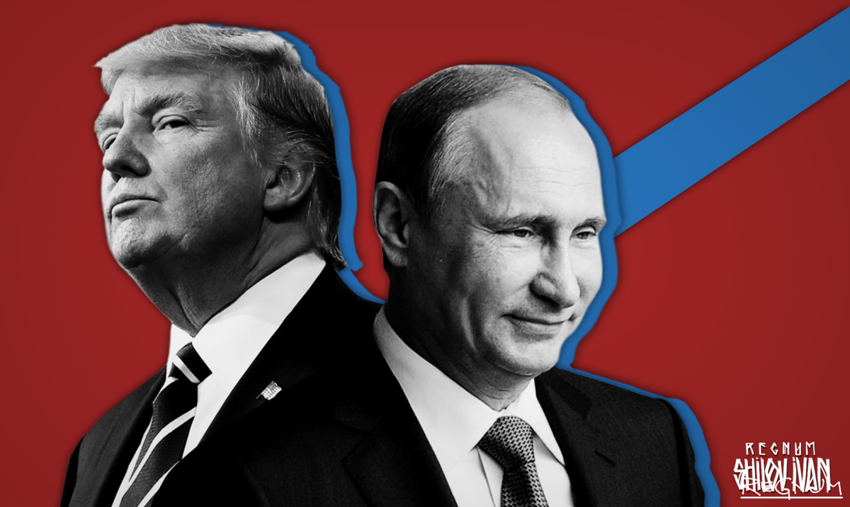    Владимир Путин и Дональд Трамп / Источник: Иван Шилов © ИА REGNUM