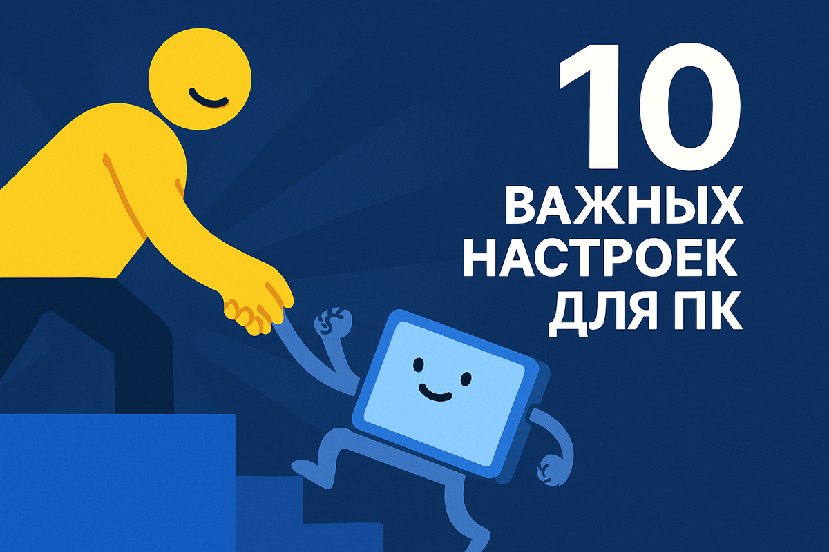 Важные настройки для ПК