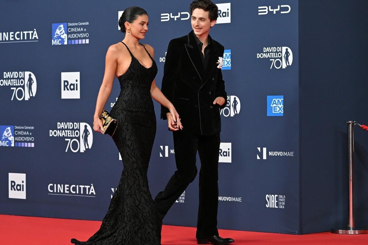    Кайли и Тимоти дебютировали на красной дорожке в Риме LEGION-MEDIA