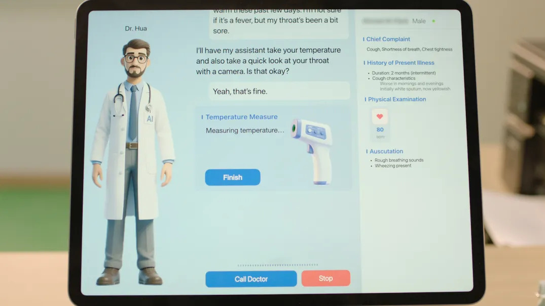 Источник: https://www.bloomberg.com/news/articles/2025-05-15/chinese-startup-trials-first-ai-doctor-clinic-in-saudi-arabia