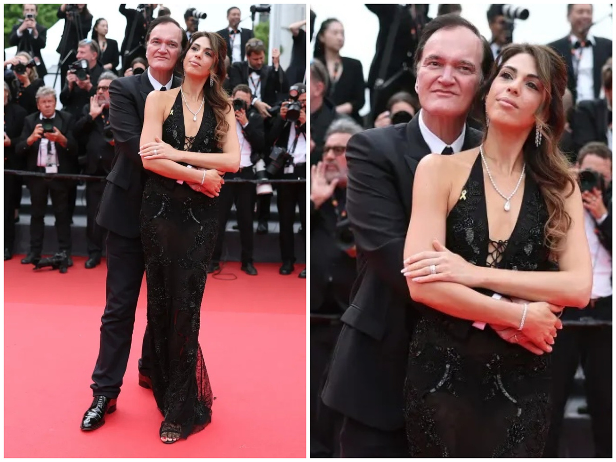 Квентин Тарантино и Даниэла Пик