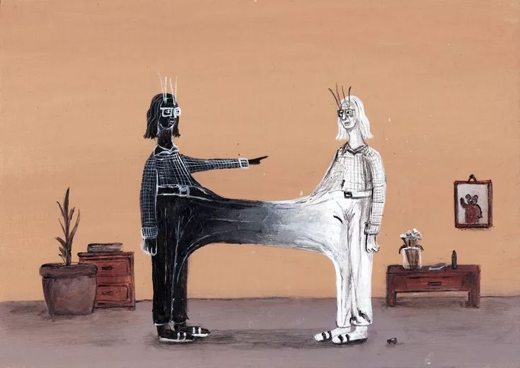 Cognitive dissonance by Marinksy