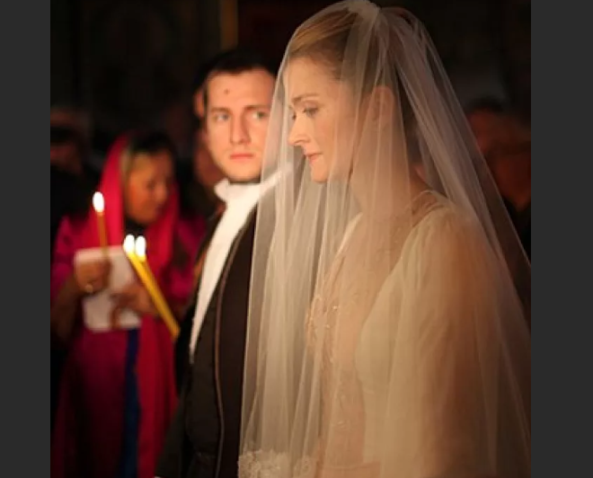 Какдр с венчания