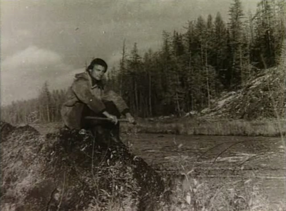 Андрей Тарковский в 1953 году в составе Люмаканской геологической партии в Туруханском крае
