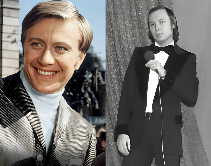 на фото Андрей Миронов (слева) и Валерий Ободзинский (справа)