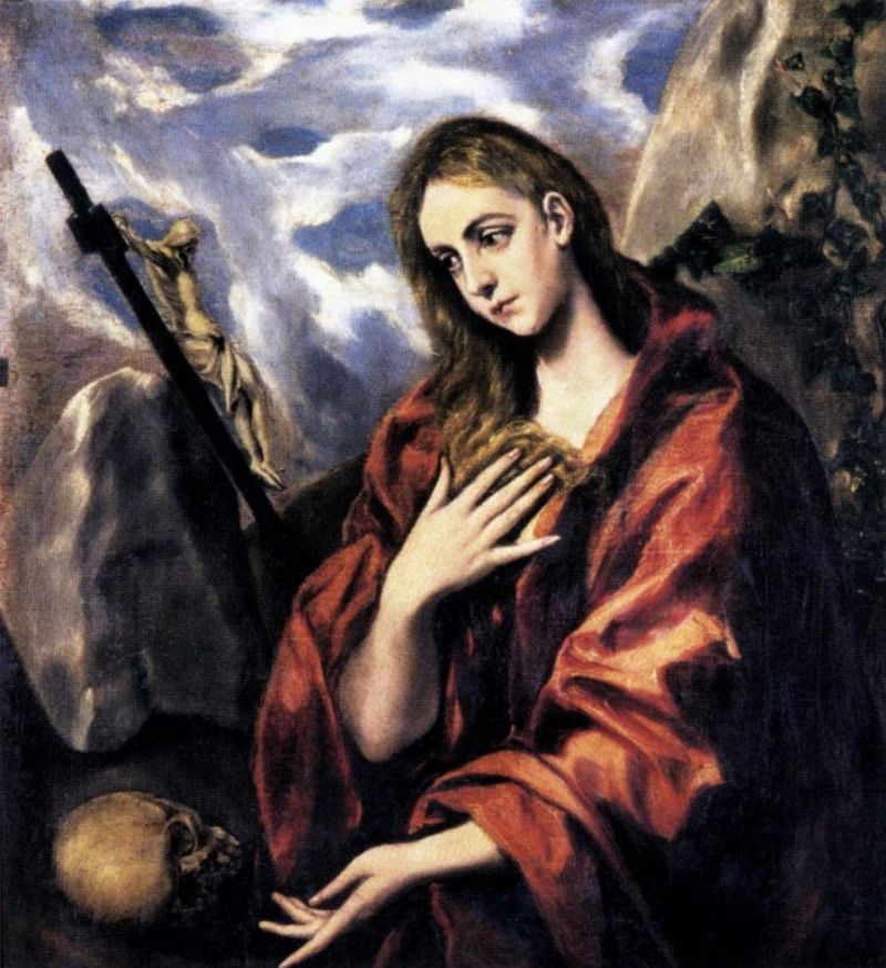 Кающаяся Мария Магдалина, 1590