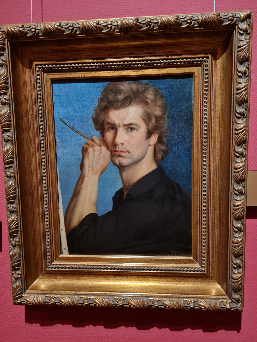 Александр Шилов. Автопортрет. 1974