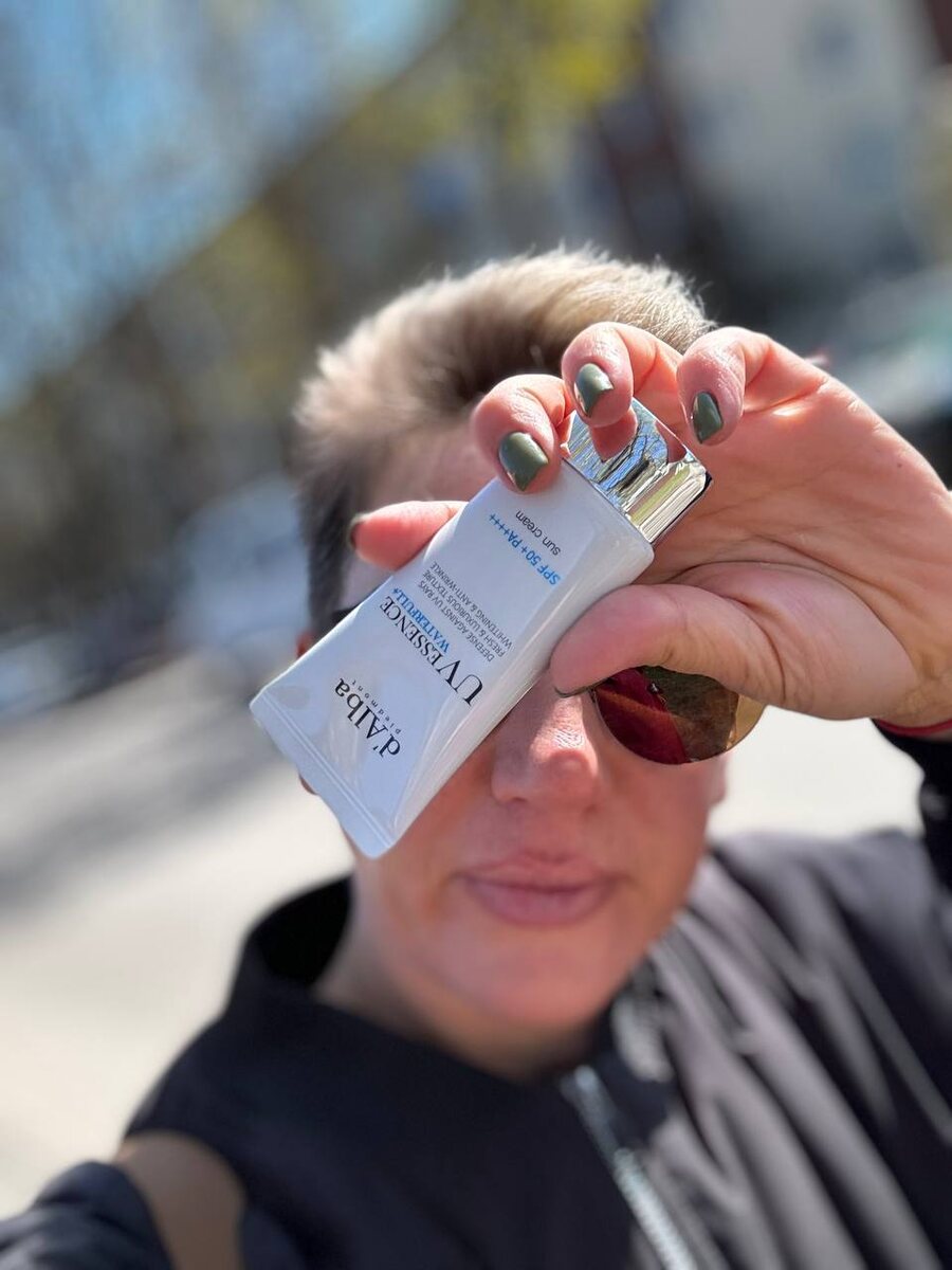 Солнцезащитный крем от бренда D’Alba