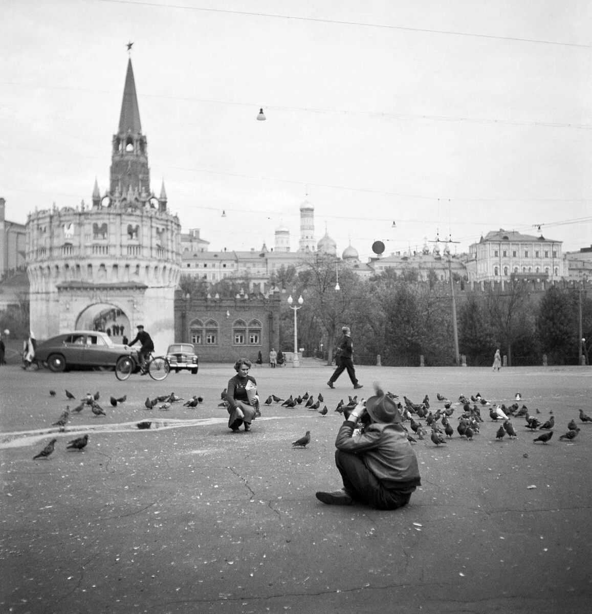Троицкие ворота Московского Кремля, 1950-е