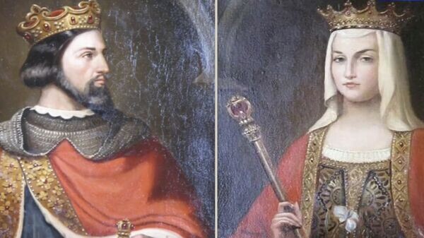    Анна Ярославна Генрих I© скриншот видео "РОССИЯ1"