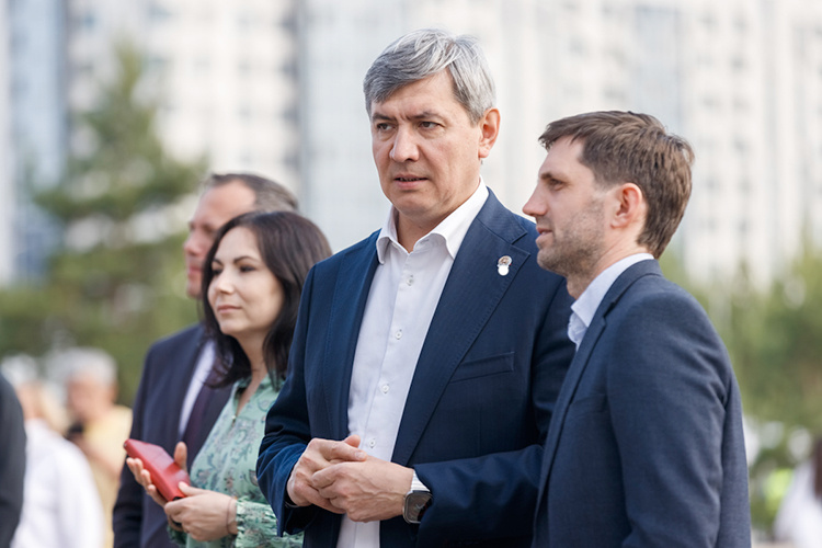    Роман Шайхутдинов и Ренат Халимов.   
Фото: «БИЗНЕС Online»