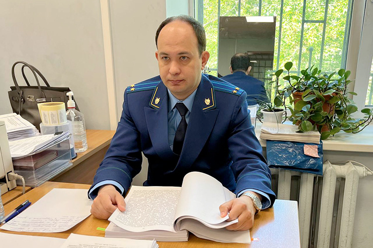    Гособвинитель — Марат Сулейманов.   
Фото: Альбина Фархутдинова