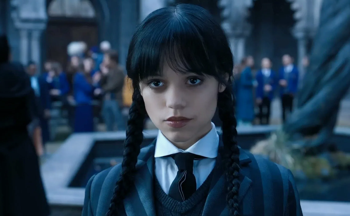 Кадры из фильма Уэнсдэй. Источник фото mysupercook.ru