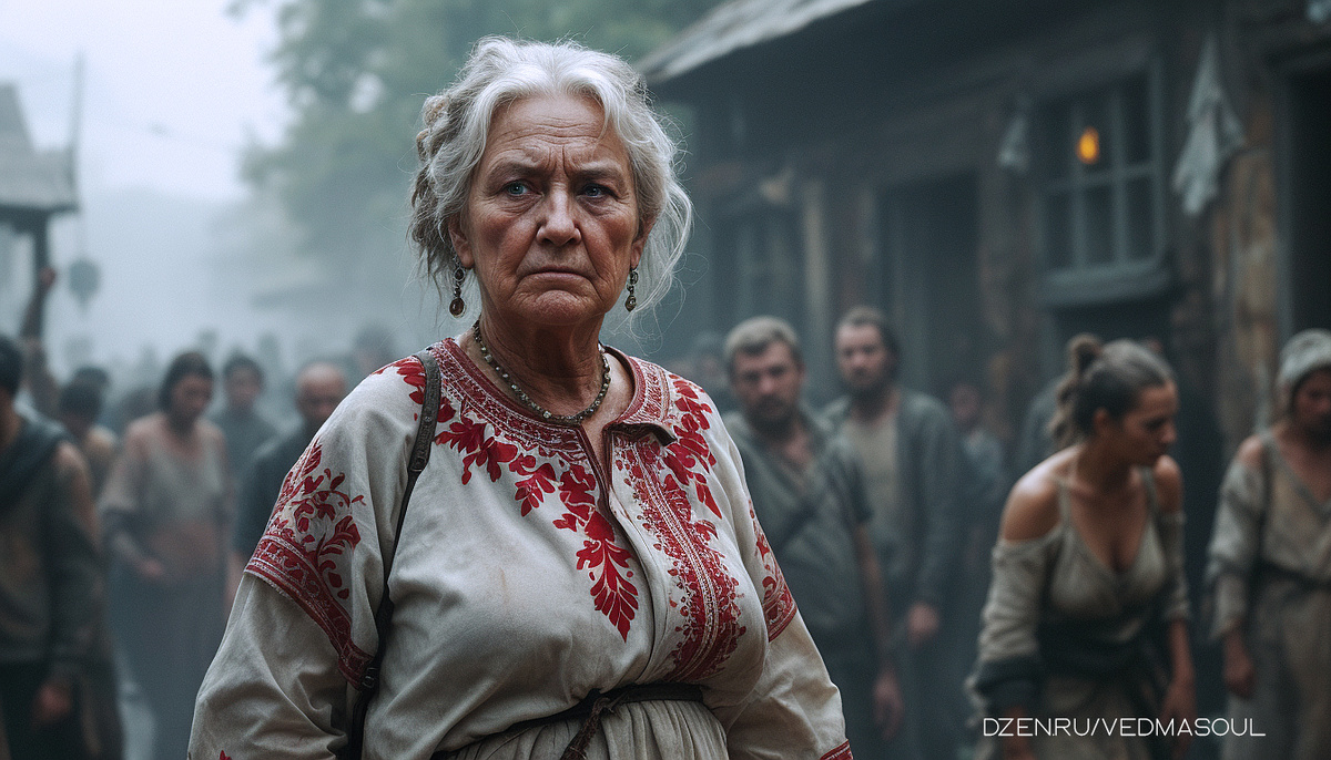 Авторское изображение @vedmasoul. Cгенерировано ИИ. Порча, сглаз, крадник, приворот