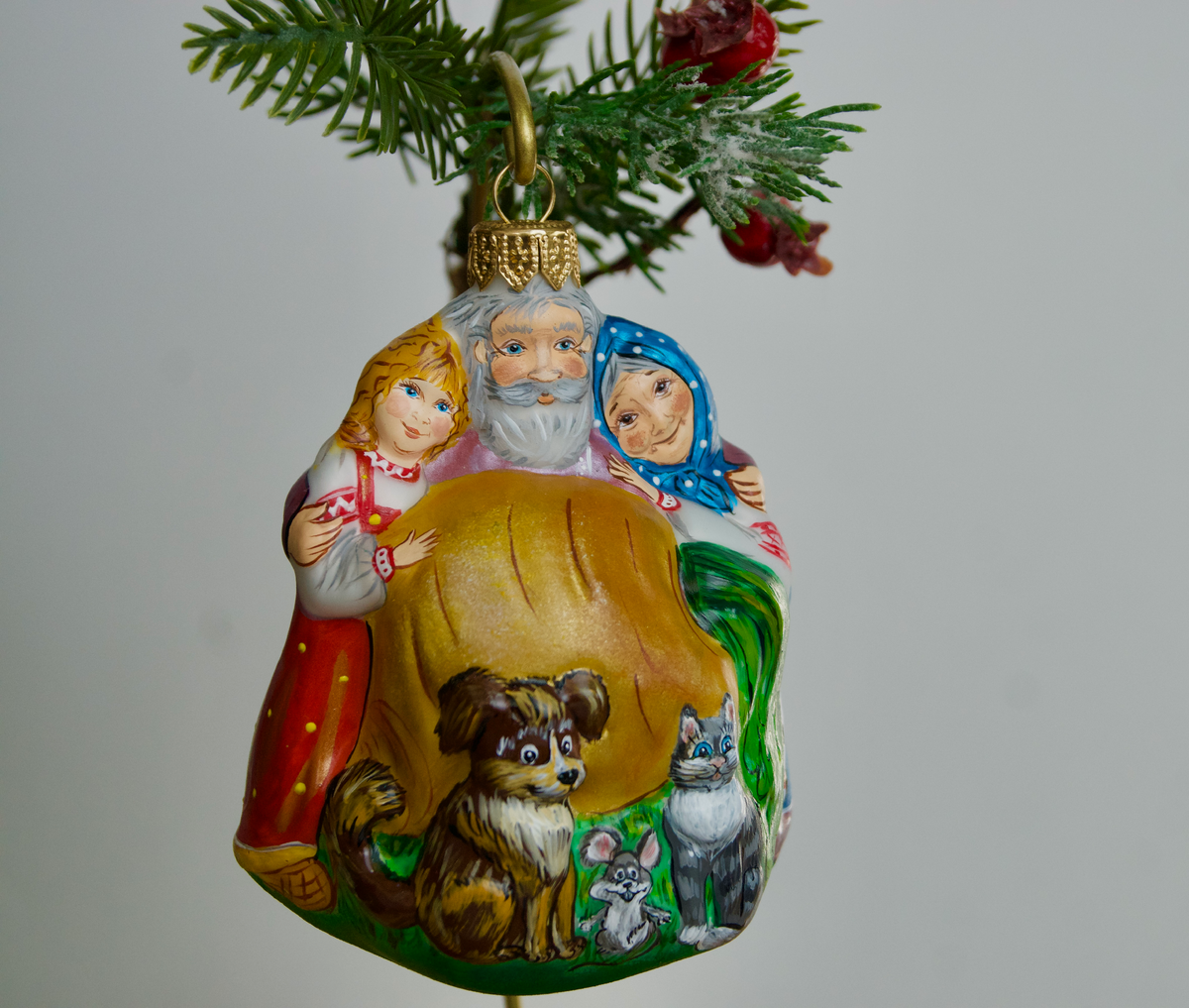 Ёлочная игрушка «Репка»