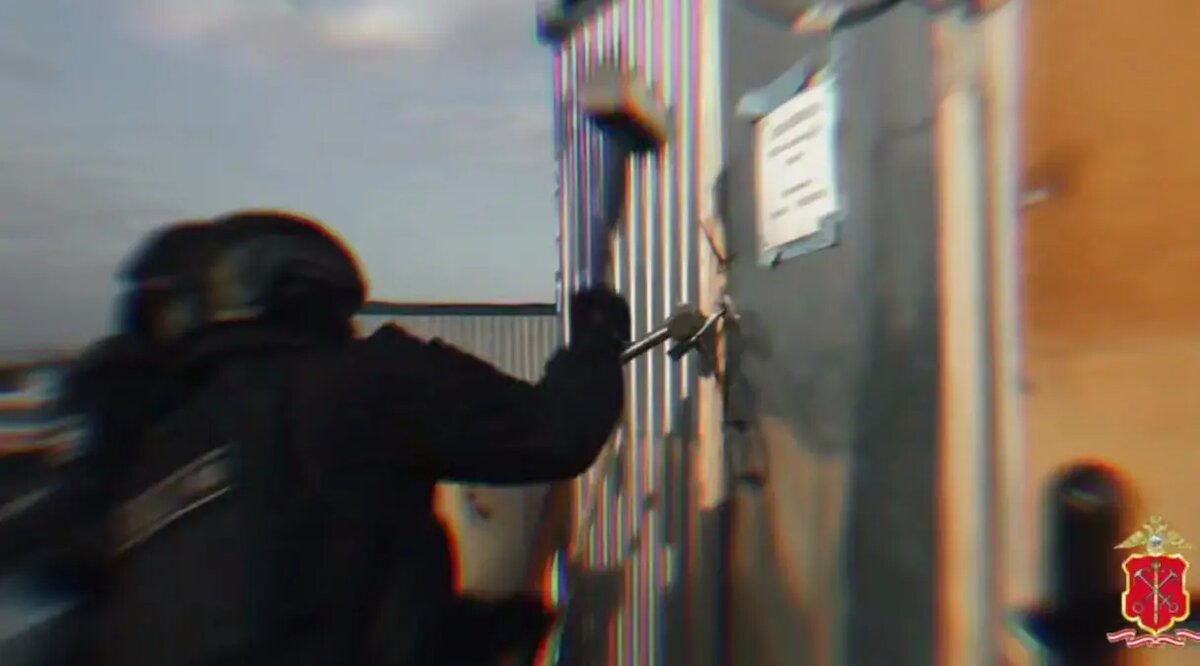    Фото: скриншот из видео пресс-служба ГУ МВД России по Петербургу и Ленобласти.