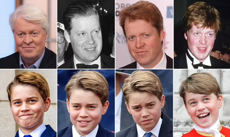Удивительное сходство между принцем Джорджем и братом принцессы Дианы — Чарльзом Спенсером