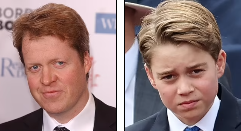 Удивительное сходство между принцем Джорджем и братом принцессы Дианы — Чарльзом Спенсером