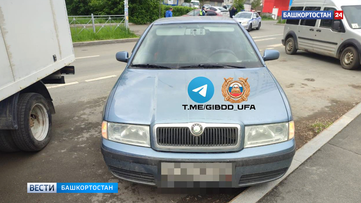   В Уфе водитель Skoda Octavia сбил 15-летнюю школьницу
