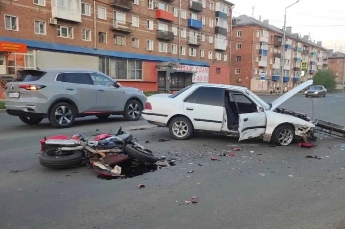    В Канске погиб 22-летний мотоциклист