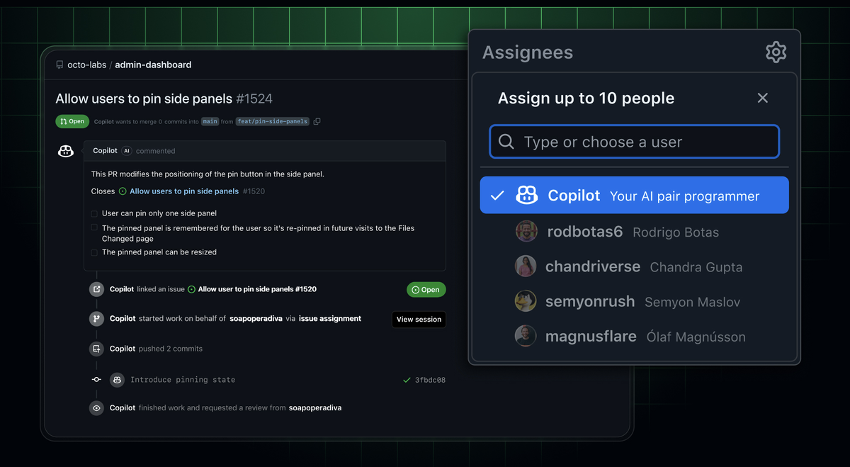Источник: https://github.blog/changelog/2025-05-19-github-copilot-coding-agent-in-public-preview/