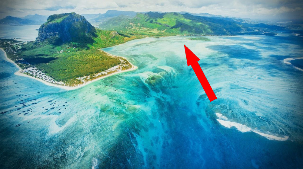    Подводные водопады Маврикия — оптический обман или тайна океана