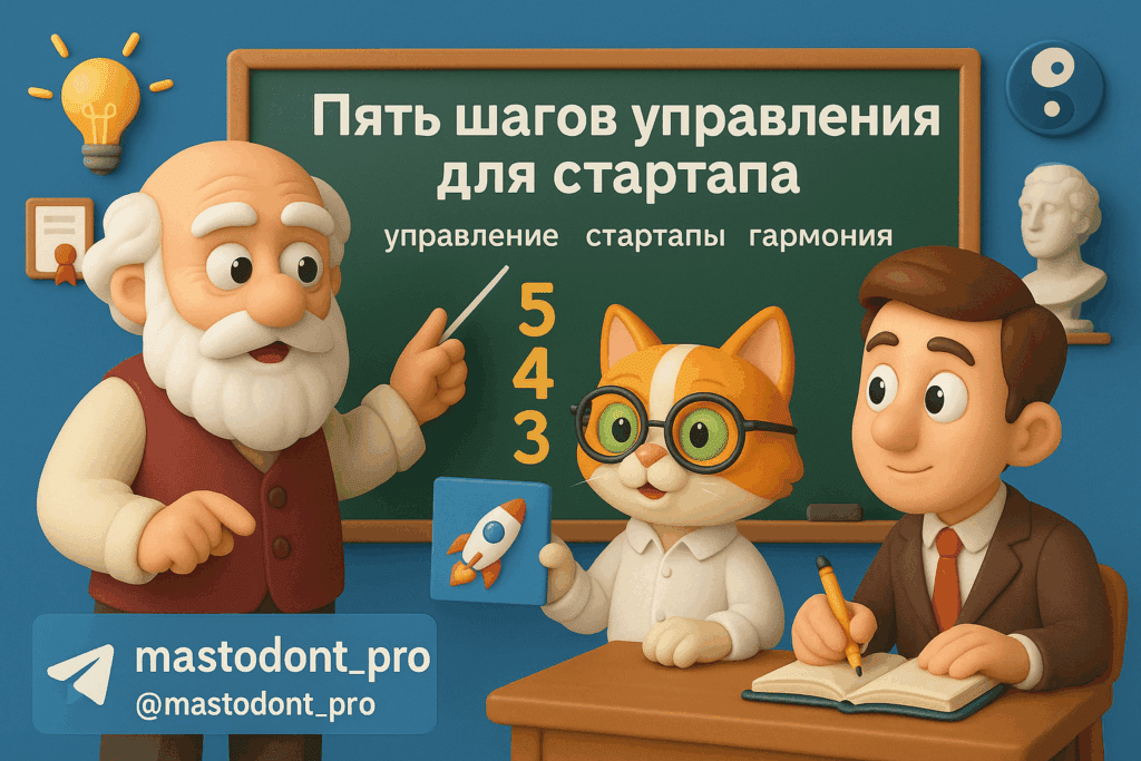    Как философ и кот учёный построить гармоничный стартап: 10 шагов к успеху на пути к процветанию Andrey M.