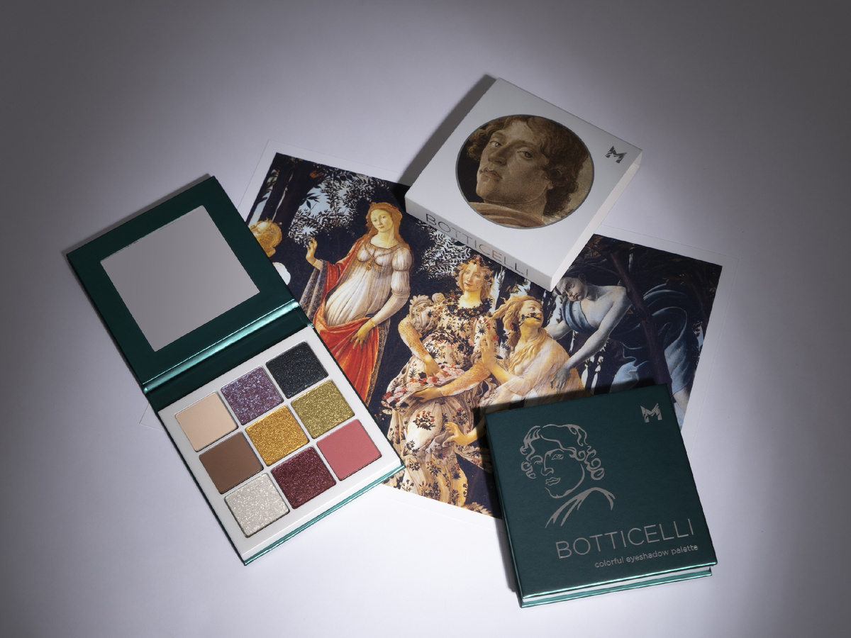 Палетка теней для век BOTTICELLI
