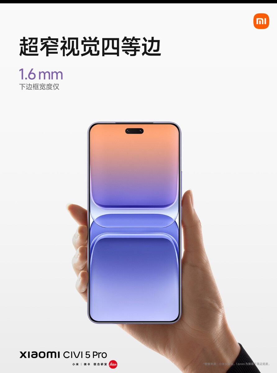    Xiaomi раскрыла главные особенности смартфона Civi 5 Pro