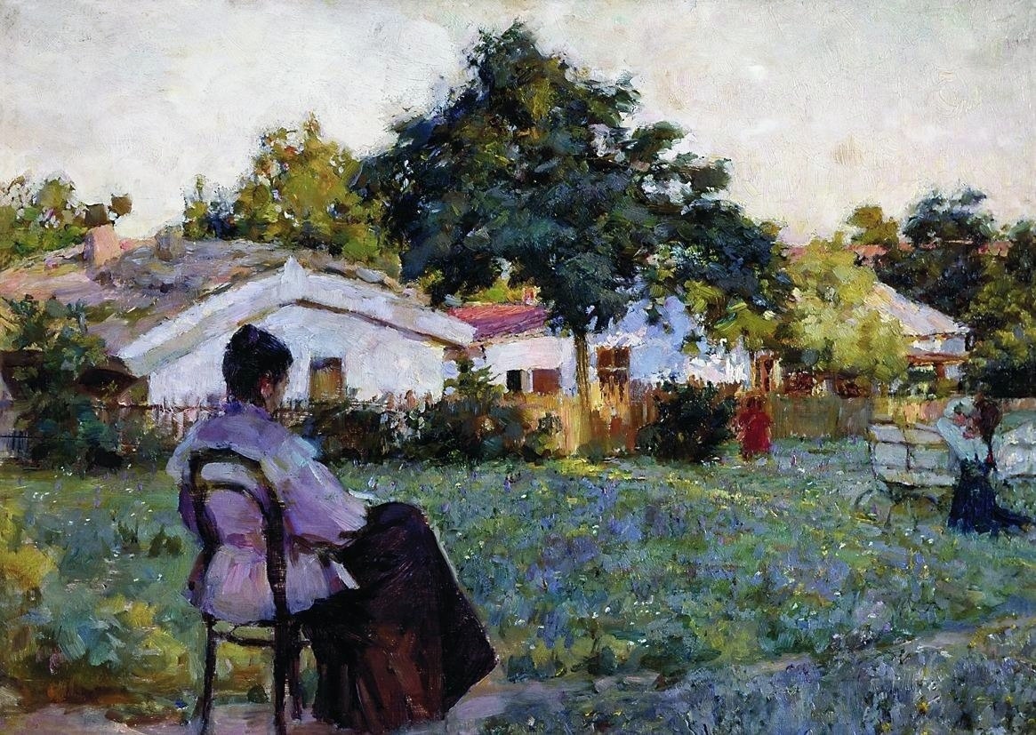 Дерево, масло, 32 x 49 см