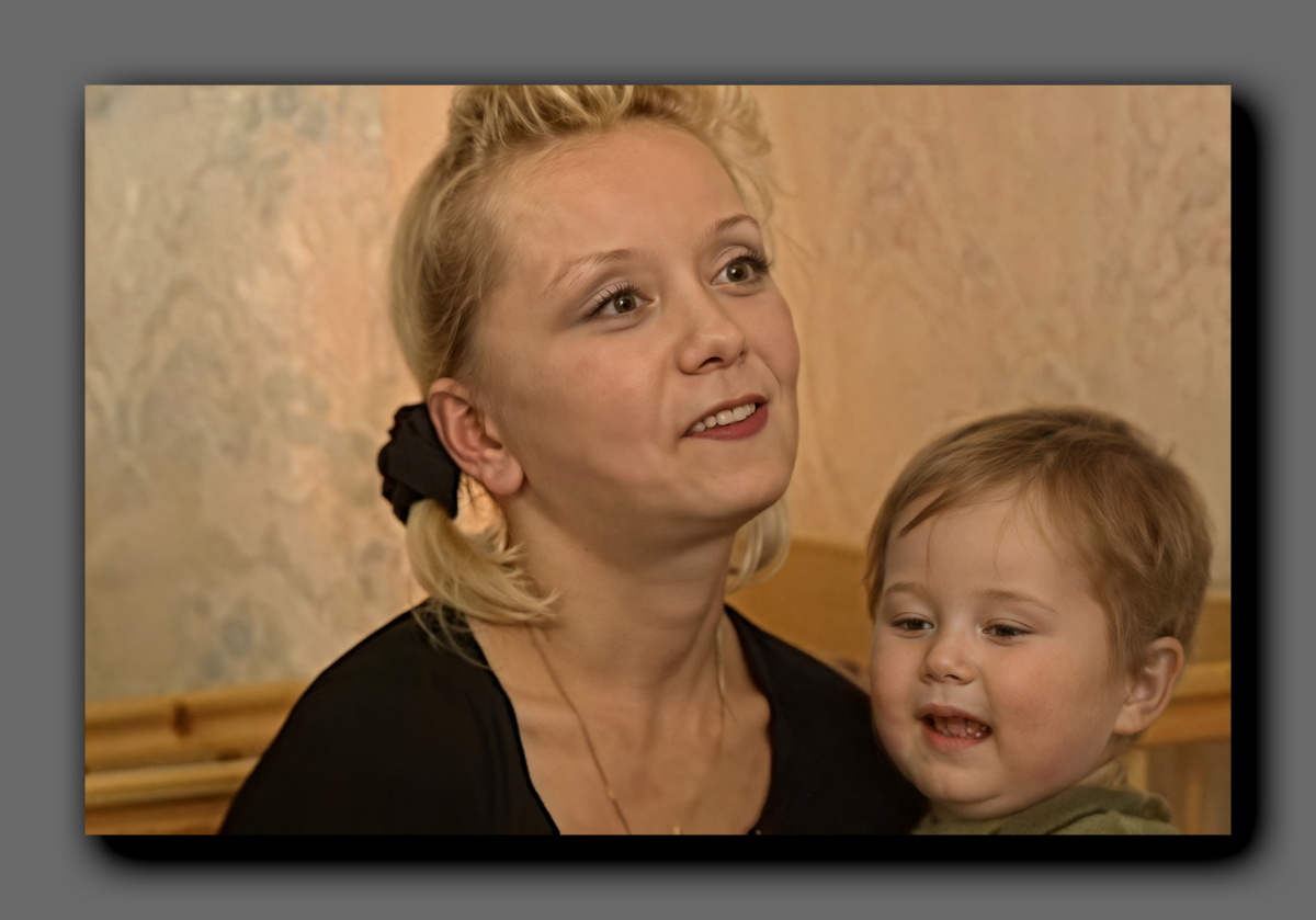 Евдокия Германова и Коля. Снимок из открытых источников