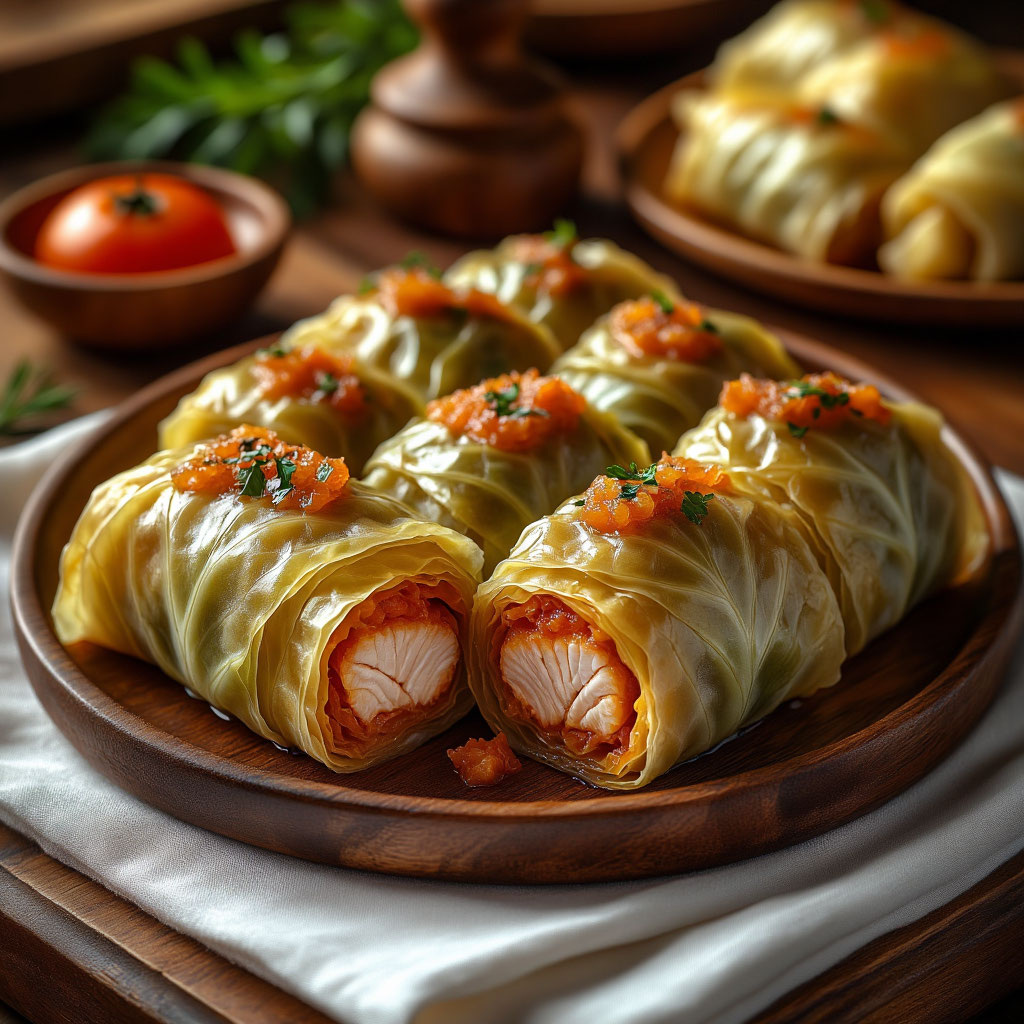 Голубцы с рыбой, для ПП питания и диабетиков.