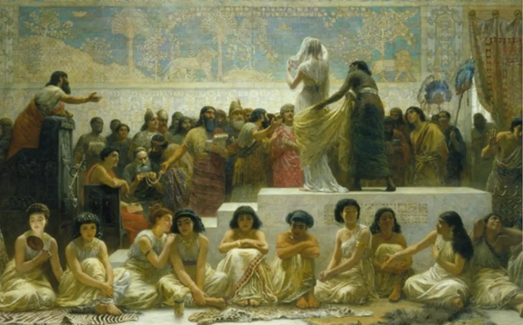 Брак в Месопотамии 