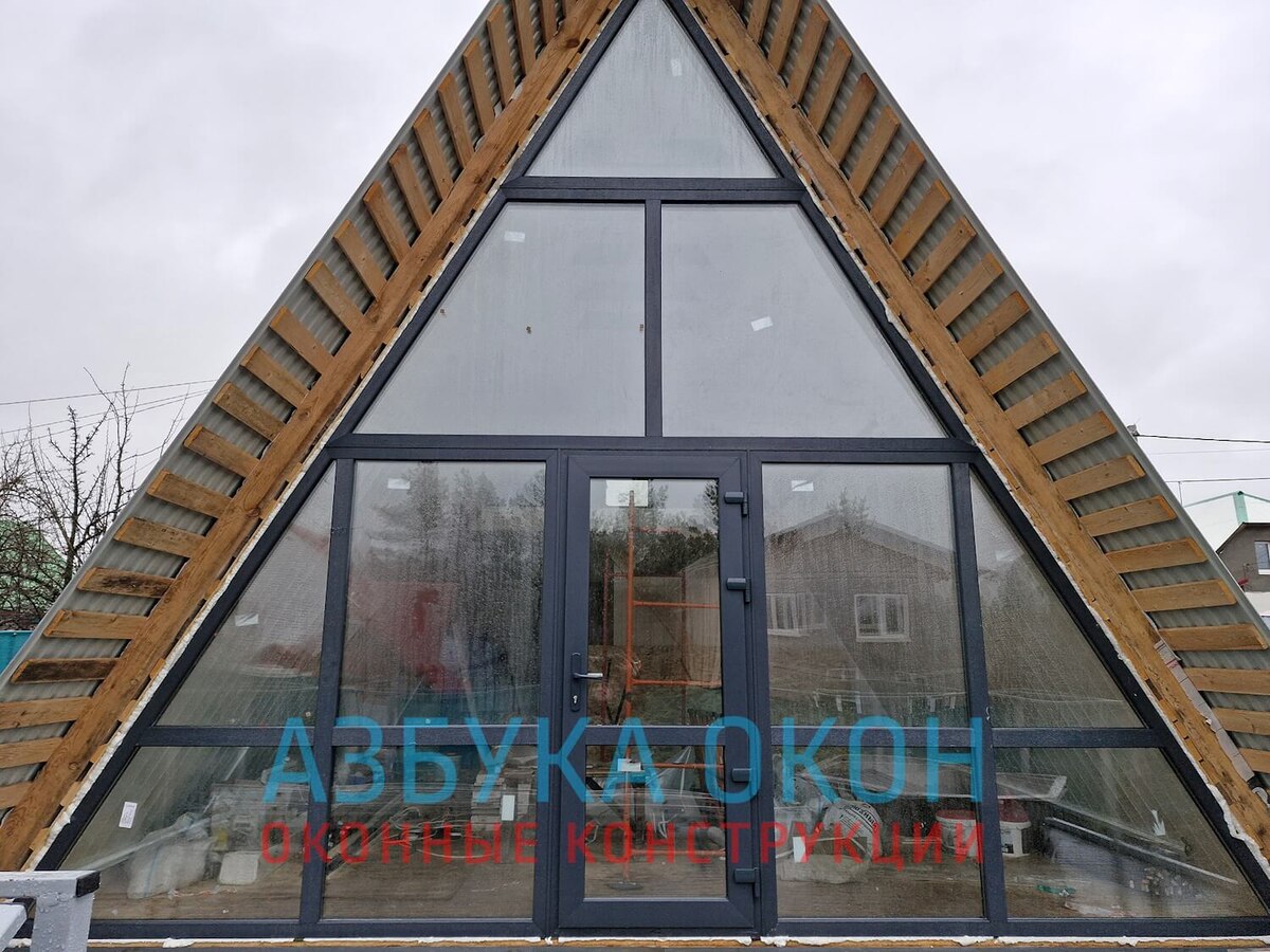 Остекление загородного дома - дачи