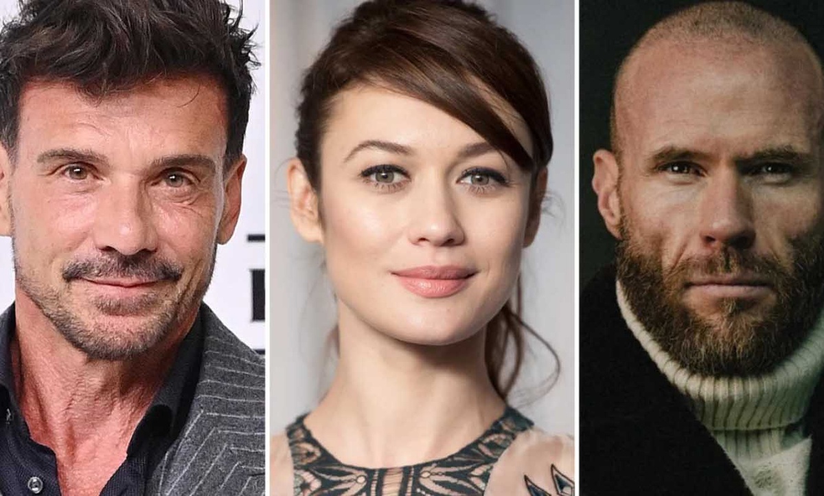 Фрэнк Грилло, Ольга Куриленко, Оливер ТревенаФото: Getty/Sergei Sarakhanov