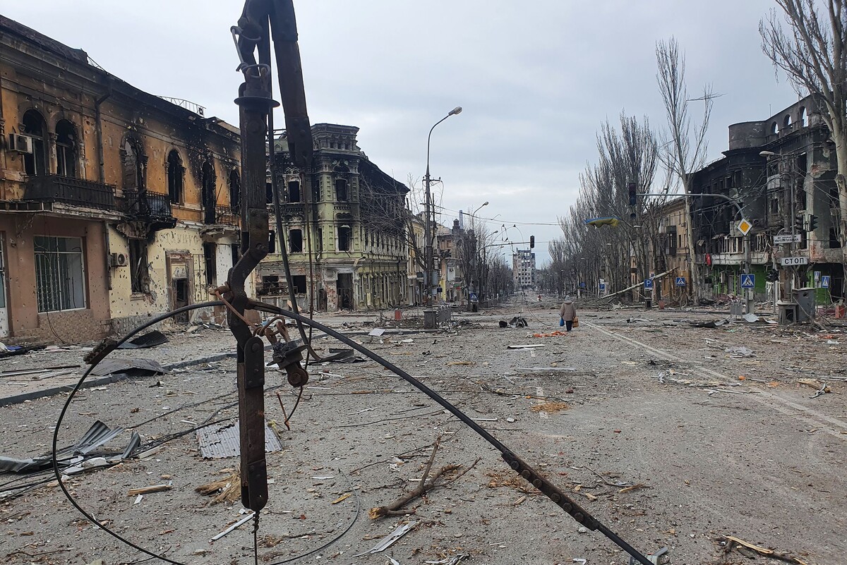 Мариуполь весной 2022 года