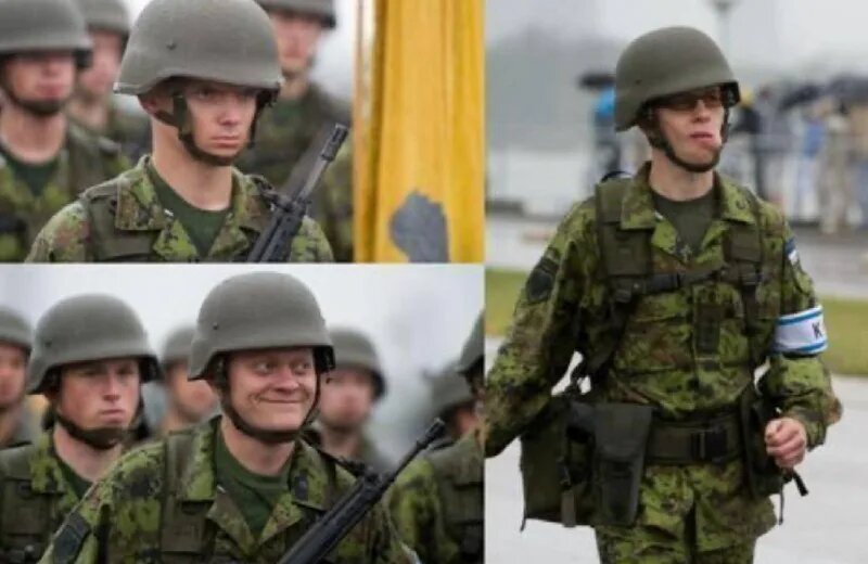 Прибалты, они такие, как прыгнут, как...