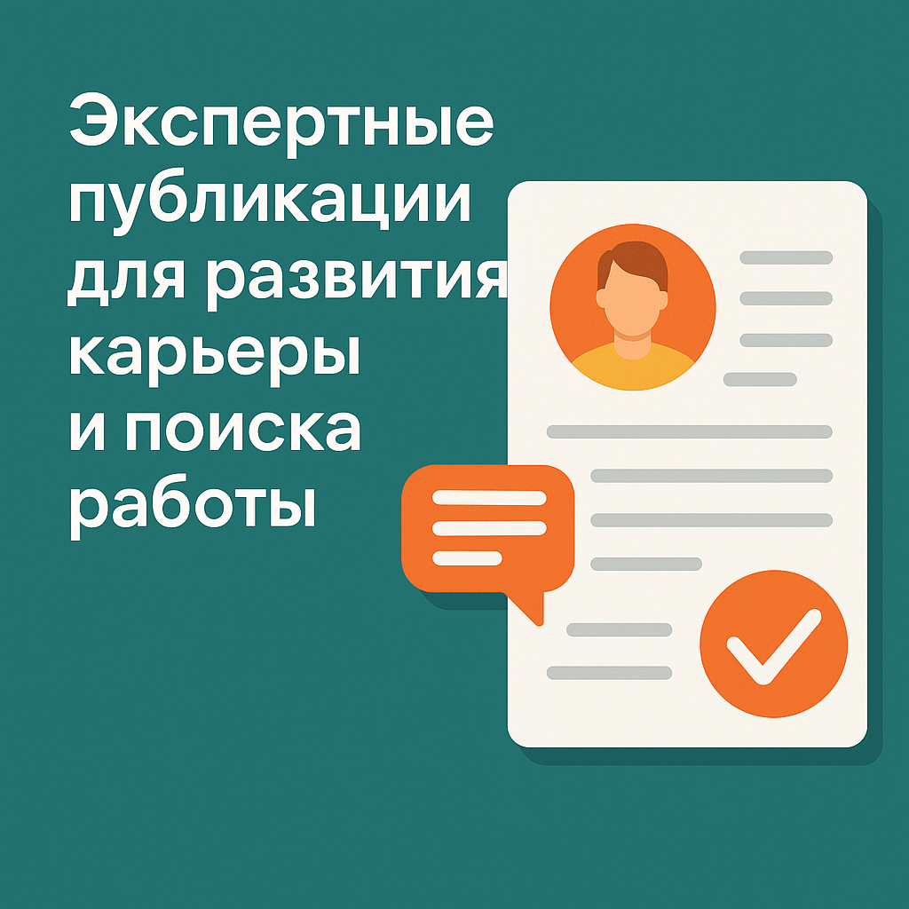 Экспертные публикации для развития карьеры и поиска работы