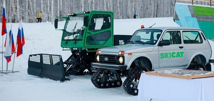 Ратрак SKICAT SC240 и миниратрак SKICAT SC29