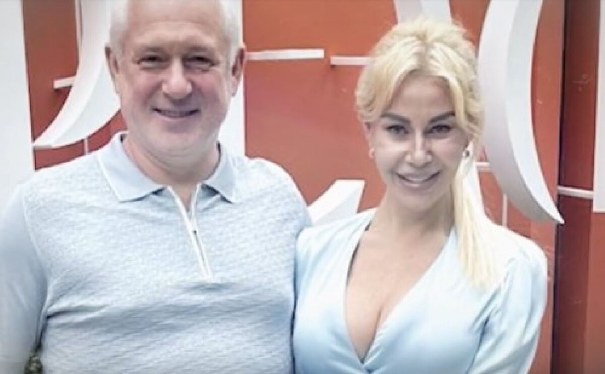    Лев Чубаров и Анжелика Малиновская (Фото: кадр из программы «Малахов»)