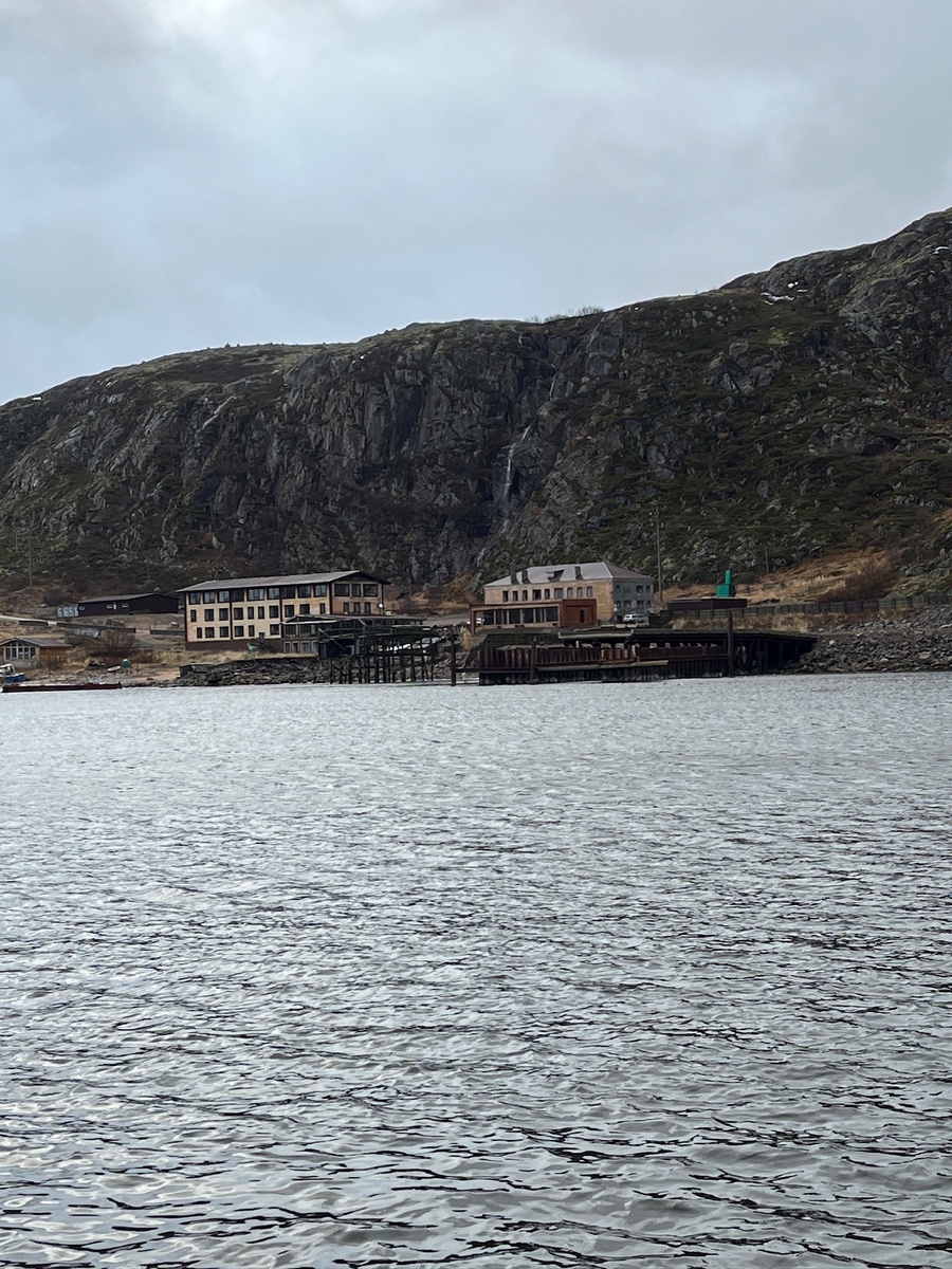 Вид на берег с судна