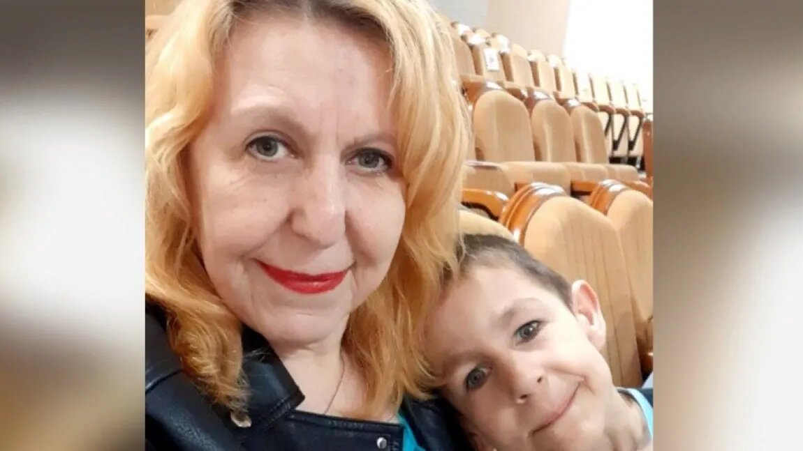 Екатерина Неженцева с сыном