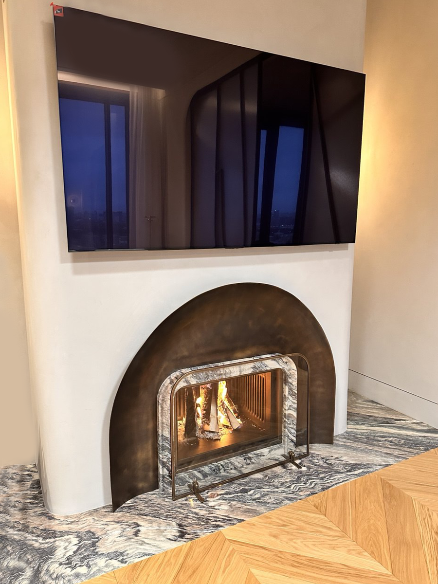 камин Арабеск из личного архива РОССТИН