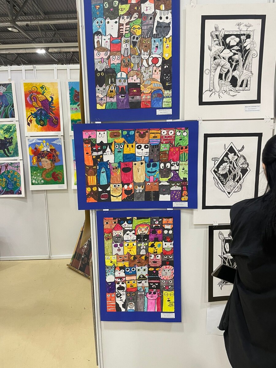 Техники самые разнообразные