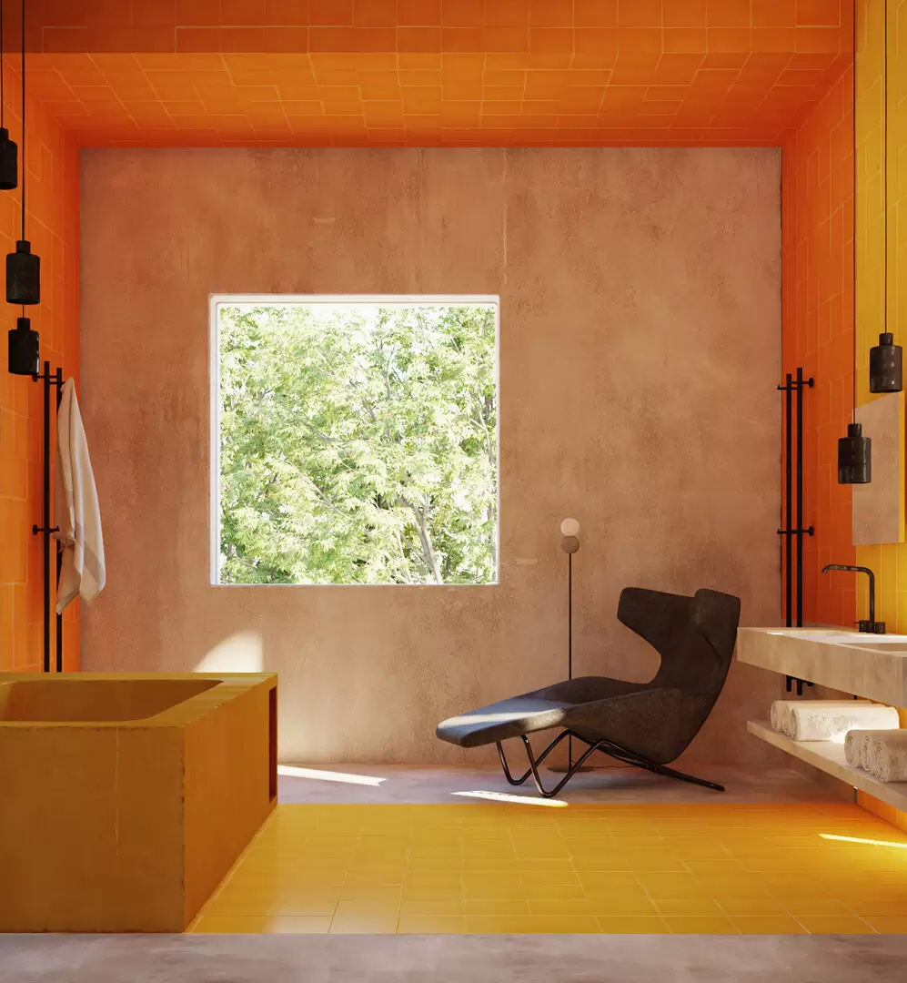 Частный дом в Нидерландах. Дизайн: RotterDama Design. Использован керамогранит Pitrizza от Cerasarda