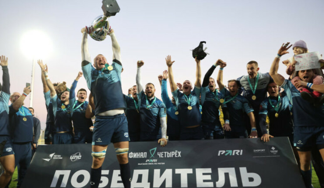 В октябре прошлого года «Балтийский Шторм» взял первое чемпионство в Высшей лиге. Фото: Федерация регби России